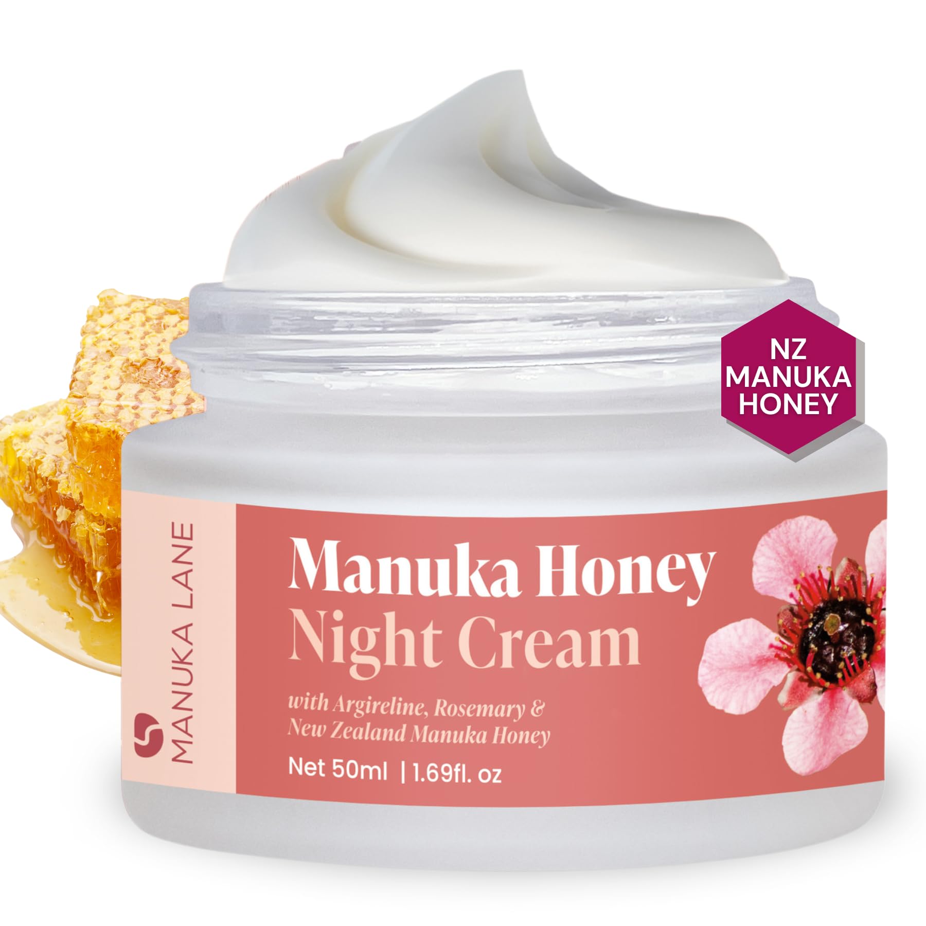 Amazon.com: Manuka Lane Manuka Honey Night Cream for Face and Neck